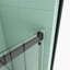 Porte de douche sans cadre à porte coulissante double l 72 po x H 79 po-91202157