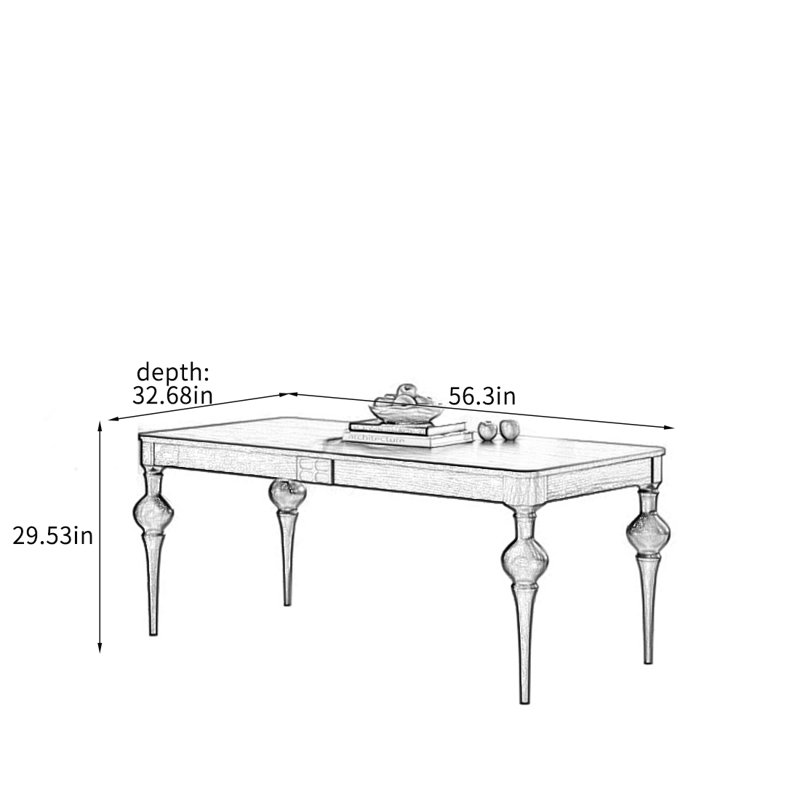 Merrydale, 29.53"H x 56.3"L x 32.68"W