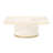 Gineverra Rectangular Cocktail Table - Ivory/Gold