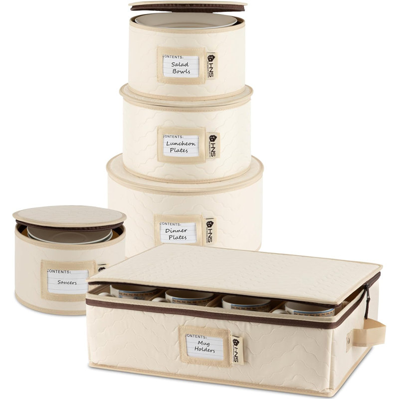Hard Shell China Storage 5 Piece Set