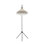 Emile Floor Lamp-Flax Linen