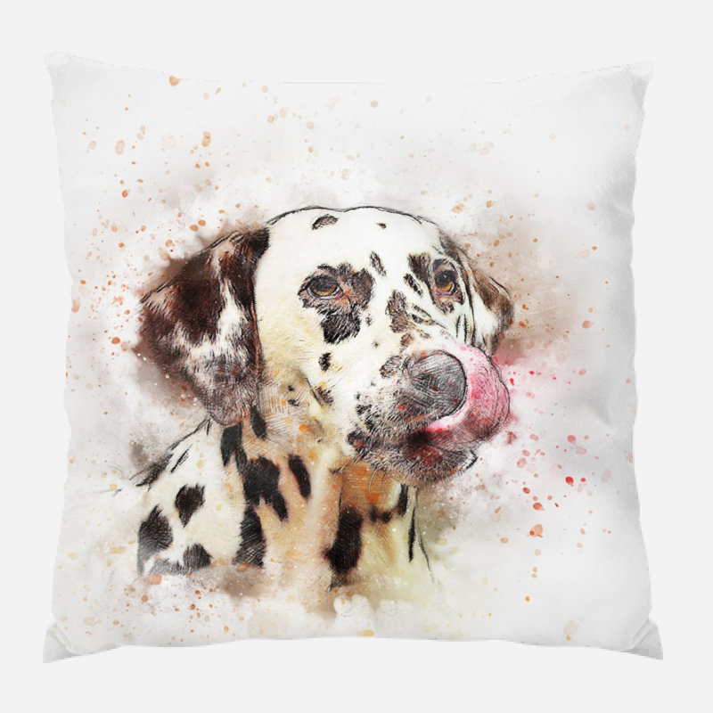 Coussin pour chien Mckenny, Microsuède, Intérieur