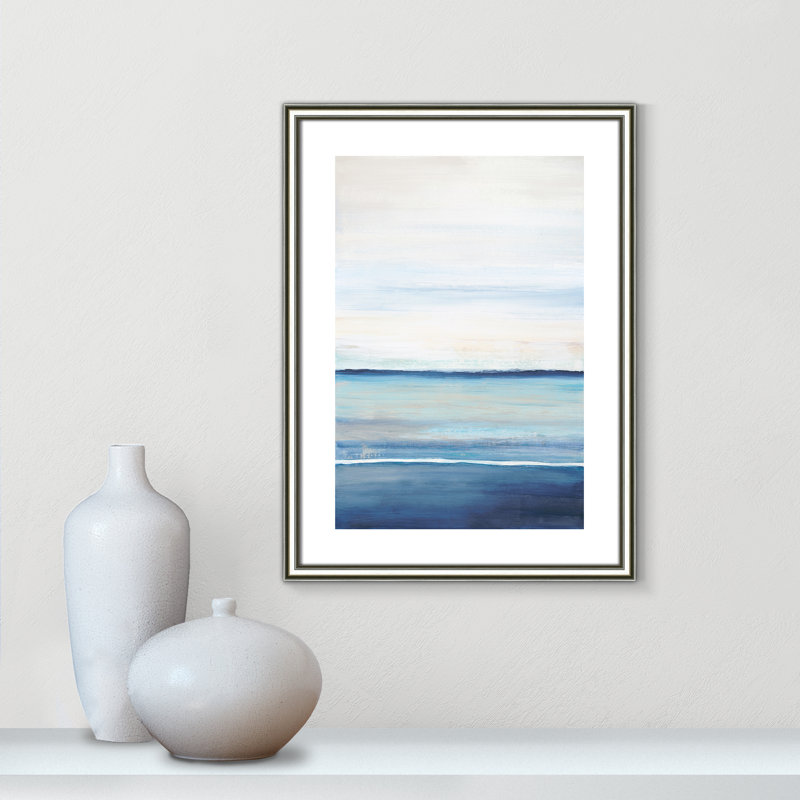 «Emmit Distant Whispers» par Filippo Ioco - reproduction d'art, Papier avec cadre argenté, H 23 po x l 17 po x P 0,88 po