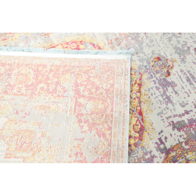 Oriental Indoor Rug, Rectangle 3'11" x 5'7"