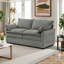 Modern 2-Seater Sofa With Double-Layer Cushion And Storage Pockets For Living Room-126539418