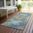 Machine Washable Indoor/Outdoor Chantille ACN2452 Geometric Rug-512766071-512766070