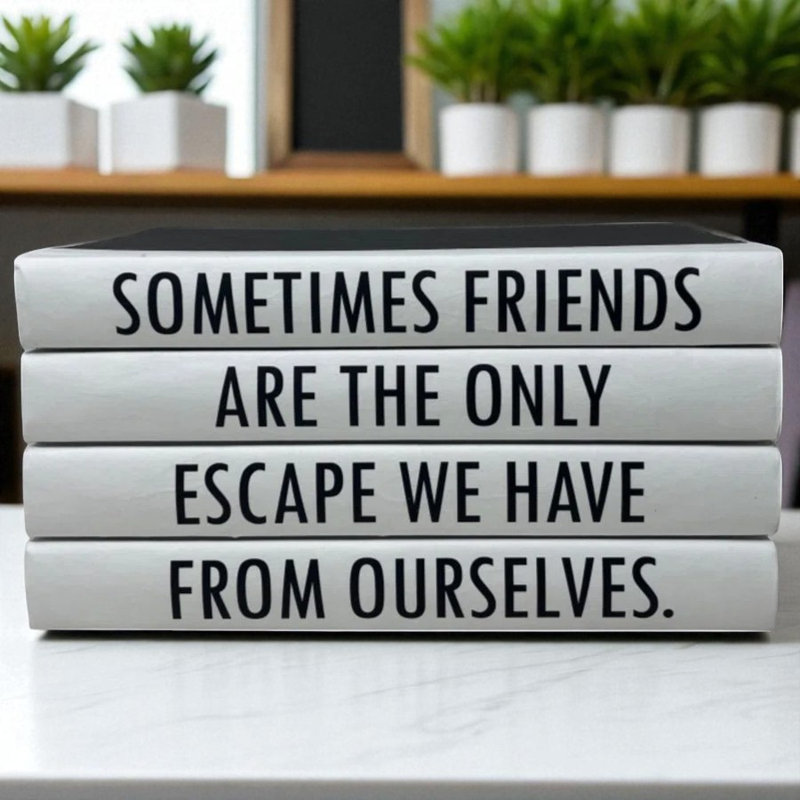 Quote Handmade Decorative Book
