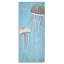 «Crystal Jellyfish Motif», art mural sur toile par Jennifer Peck-1437910337