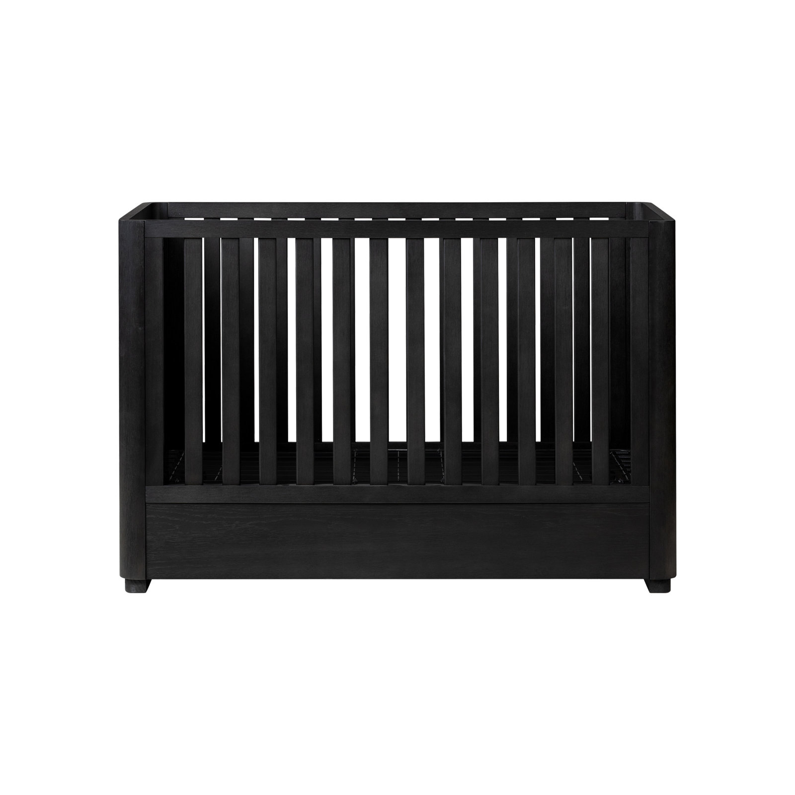 Peterson Oak Convertible Crib, Midnight Blue