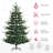 HOMCOM 7.5 Foot Artificial Christmas Tree-545335711