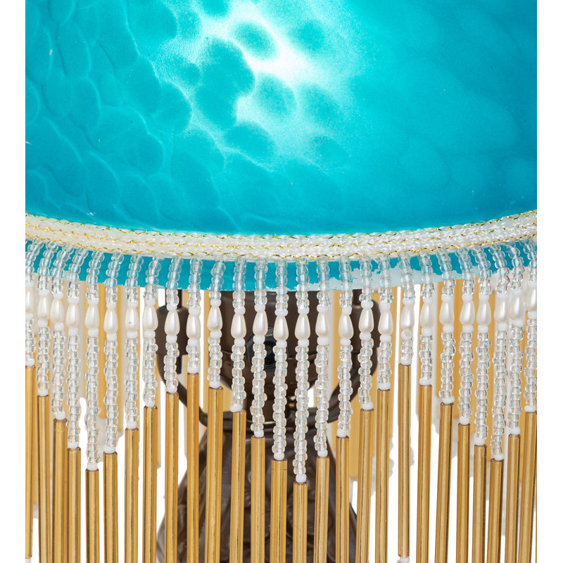 Mini-lampe chérubin 17 "avec haute lanterne 17", Bleu