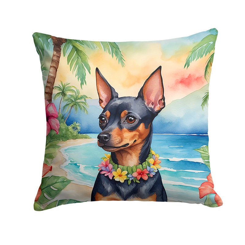 Coussin décoratif intérieur / extérieur Autre / Sans motif, H 14 po x l 14 po