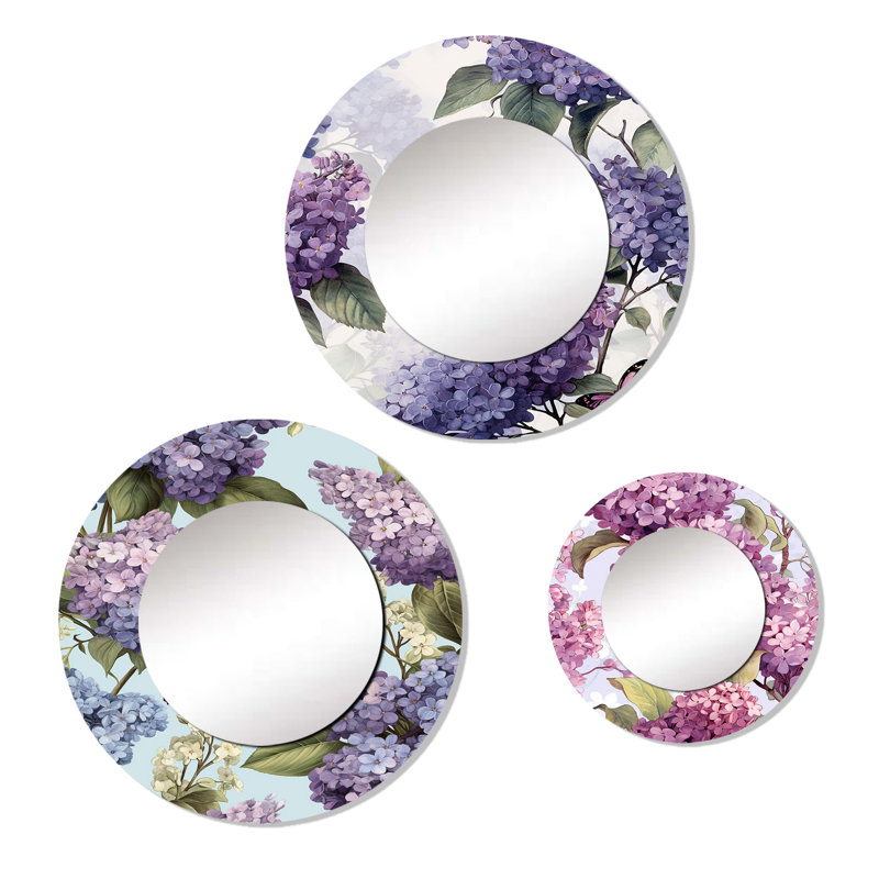 Matthaeus Metal Round Mirror
