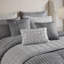 Ensemble d'édredon jacquard de luxe 10 pièces 10 pièces gris-117539323-117539326