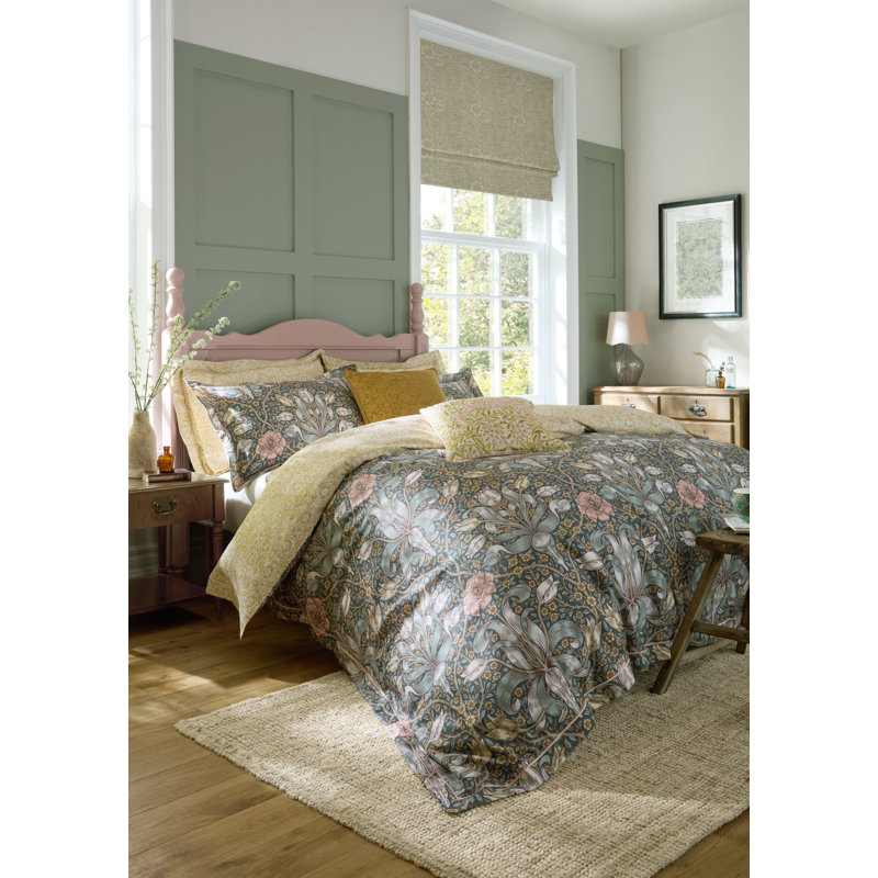 Spring Thicket Mineral 250 Thread Count Bedset, Double Bed (200 x 200 cm)