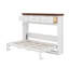 Lit escamotable simple avec tiroirs
