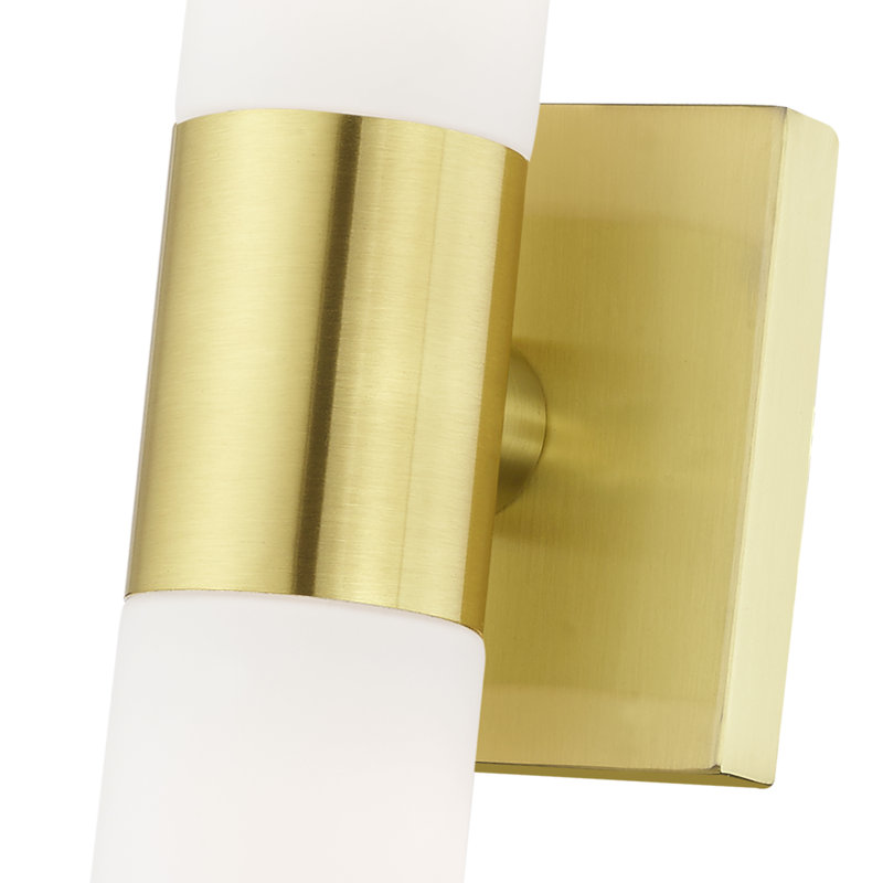 Cailum 2 - Light Dimmable Vanity Light, Satin Brass