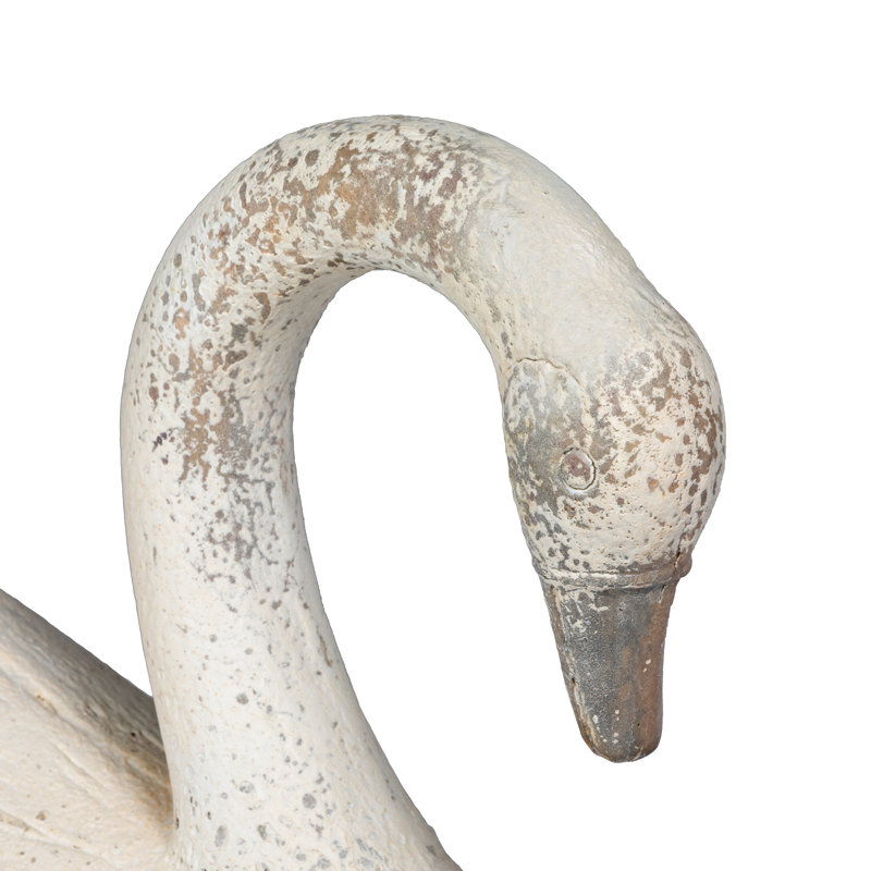 Sculpture jardin cygne