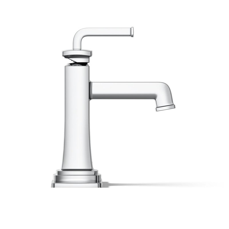 Riff Single-Handle Bathroom Sink Faucet, Polished Chrome, 0.5 GPM