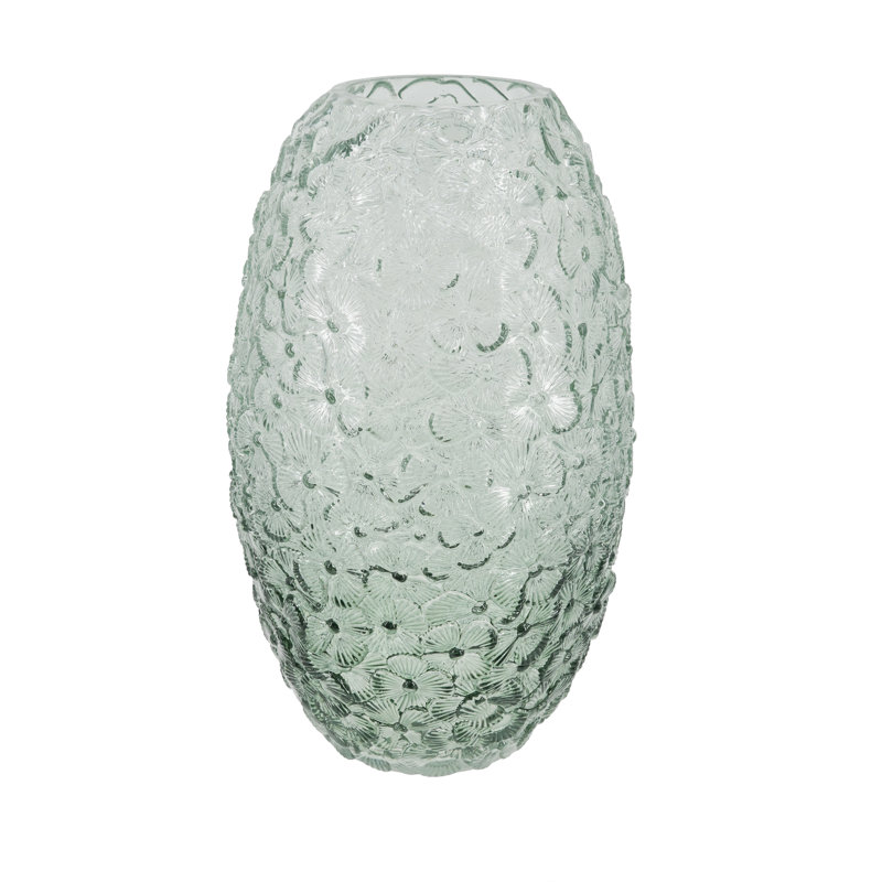 Structure de vase en verre 8 x 13,5 po H