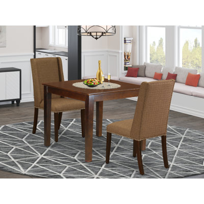 Hagerstown Rubberwood Solid Wood Dining Set