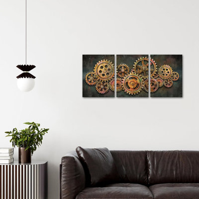 3 Piece Wrapped Canvas Set