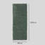 Lush shaggy carpet in  green-341375754