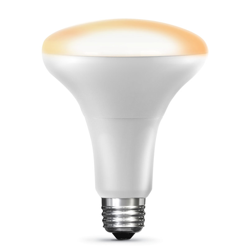 8 Watt, BR30 LED Smart, Dimmable Light Bulb, Cool White (2700K)E26/Medium (Standard) Base