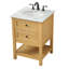 Ensemble de meuble-lavabo simple 24 po Bonsai-1408273938