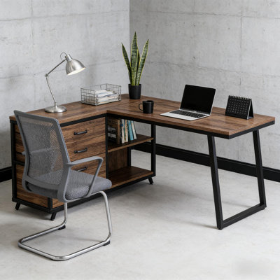 Bureau de travail spacieux