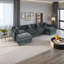Canapé-lit en chenille moderne avec repose-pieds-1006864265-1006864266