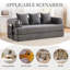 3 Seater Corduroy Sofa-717764784