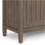 Lev - Armoire de rangement moyenne - Brun fumé