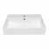 Whitehaus Collection 24" Rectangular Wall Mount Basin With Faucet Drilling And Overflow