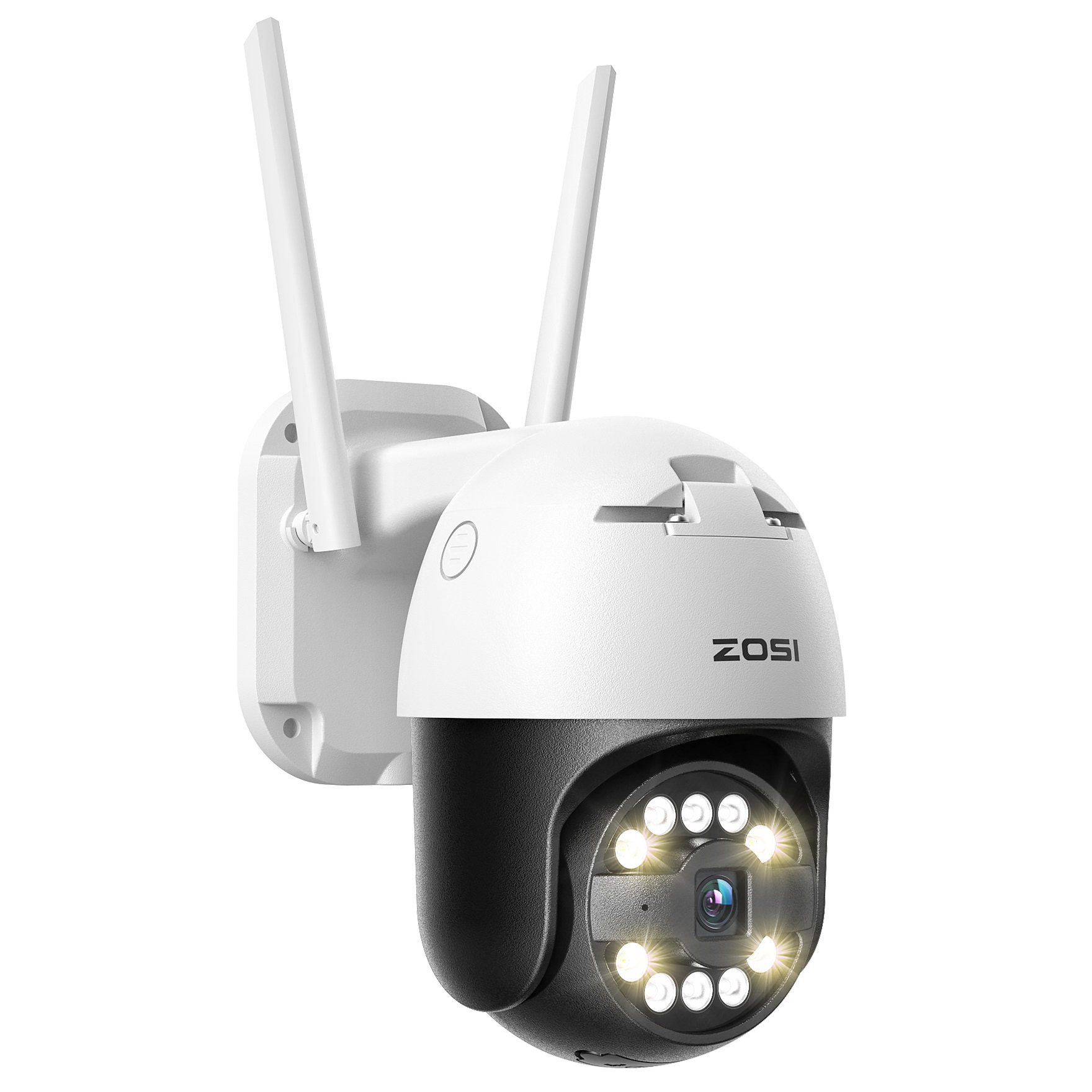 ZOSI Outdoor 12-Watt LED WiFi Video Enabled Dusk to Dawn Outdoor Security  Camera with Motion Sensor Wayfair Canada