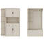 Modular L-Shaped Entryway Hall Tree?&?Storage Cabinet Set,?4?Hooks,?Shelves?&?Flip?Drawer Organizer?for?Hallway-1723348508