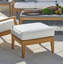 Chesapeake Outdoor Teak Ottoman