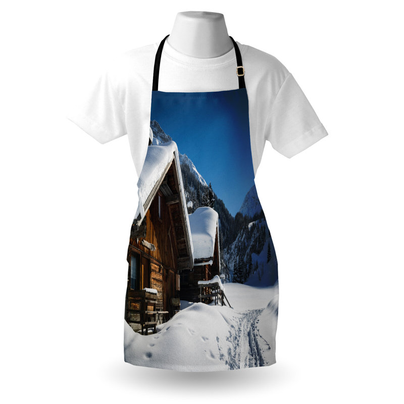 No Pattern Bib Apron