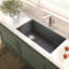 34.25'' L Single Basin Kitchen Sink