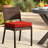 Outdoor Square Chair Cushions, 2-Piece Set,16x16x3 Inches, Splash-Proof & UV-Resistant Patio Cushions with Carrying Handles & Securing Straps, Blue-963065213-1000387608