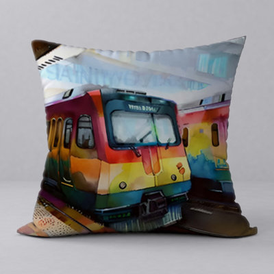 Reversible Throw Pillow