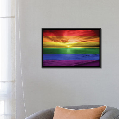 " Rainbow Sunset " by Maggie Olsen
