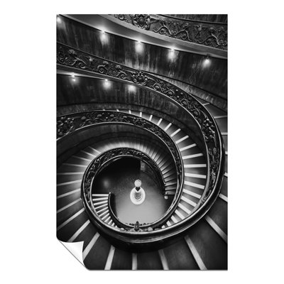 Architectital Lighted Staircase - No Frame Print