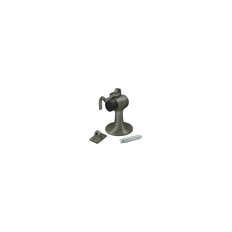 Door Stop, Antique Nickel