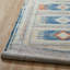 Sundance Mesa Canyon Ikat Blue Wool Hand Crafted Area Rug-1618309425