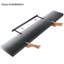 Tablette murale flottante 48 po Miami-127123503-127123498