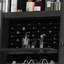 Armoire à bijoux pivotante à 360 ° avec miroir pleine longueur, rangement verrouillable et éclairage intérieur pour une organisation élégante-2048545331
