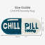 Chill Pill Oval Bath Rug-124316699