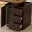 Bureau rectangulaire à 3 tiroirs en bois manufacturé brun noisette + brun-1541424041-1541424053
