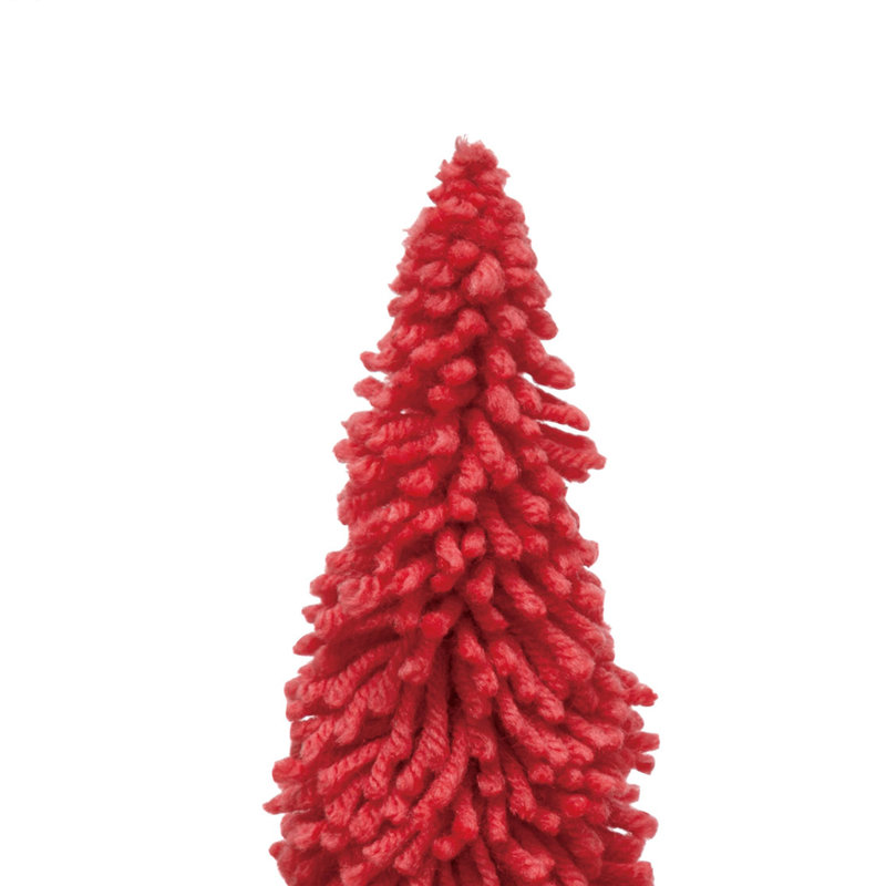 Arbre en tissu avec base en bois